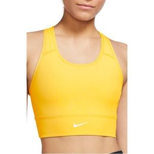 Nike Dri-Fit Longline Orange/Yellow Sports Bra XXL